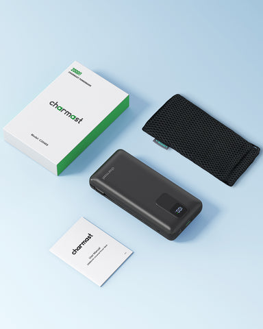 Charmast 20000mAh Portable Charger with Built-in Cables and Wall Plug Charmast 20000mAh Portable Charger with Built-in Cables and Wall Plug
