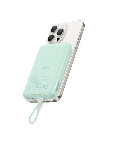 Charmast 10000mAh Slim 20W Power Bank with Removeable Cable & Display Charmast 10000mAh Slim 20W Power Bank with Removeable Cable & Display