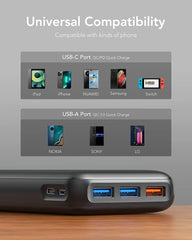 Charmast 23800mAh 20W Fast Charging Power Bank with LED Display Charmast 23800mAh 20W Fast Charging Power Bank with LED Display