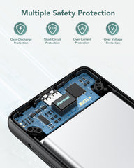 Charmast Built-in AC Plug & Cables 10000mAh Power Bank Charmast Built-in AC Plug & Cables 10000mAh Power Bank