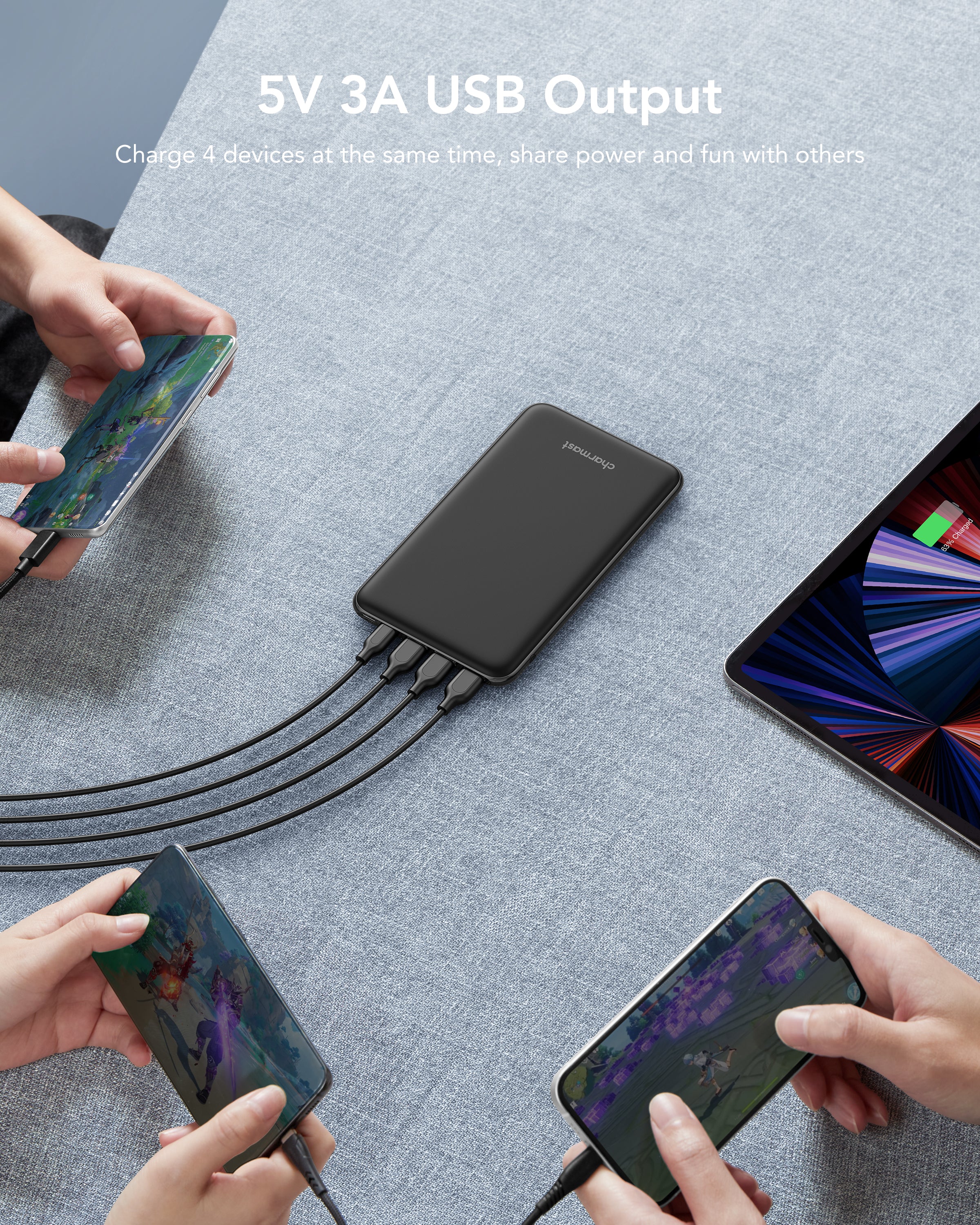 Ultra Slim | Multiple Ports | Fast Charging Power Bank