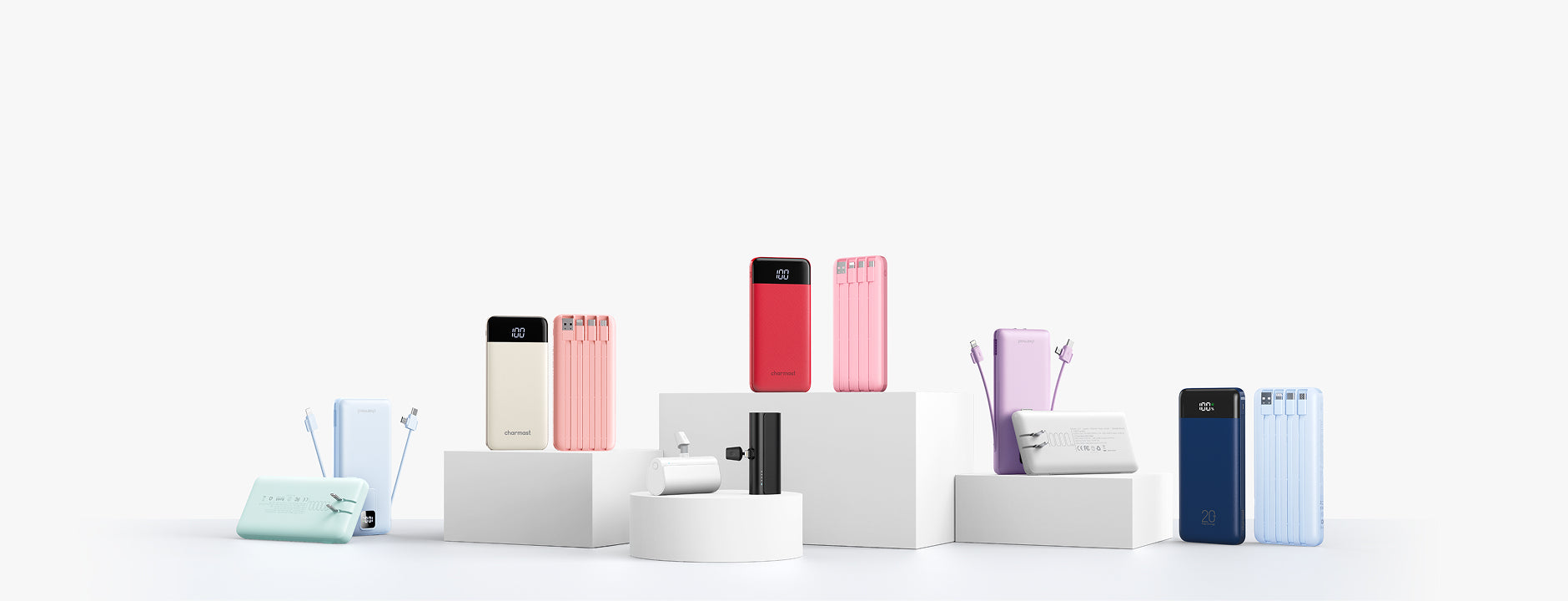 Charmast portable chargers and power banks
